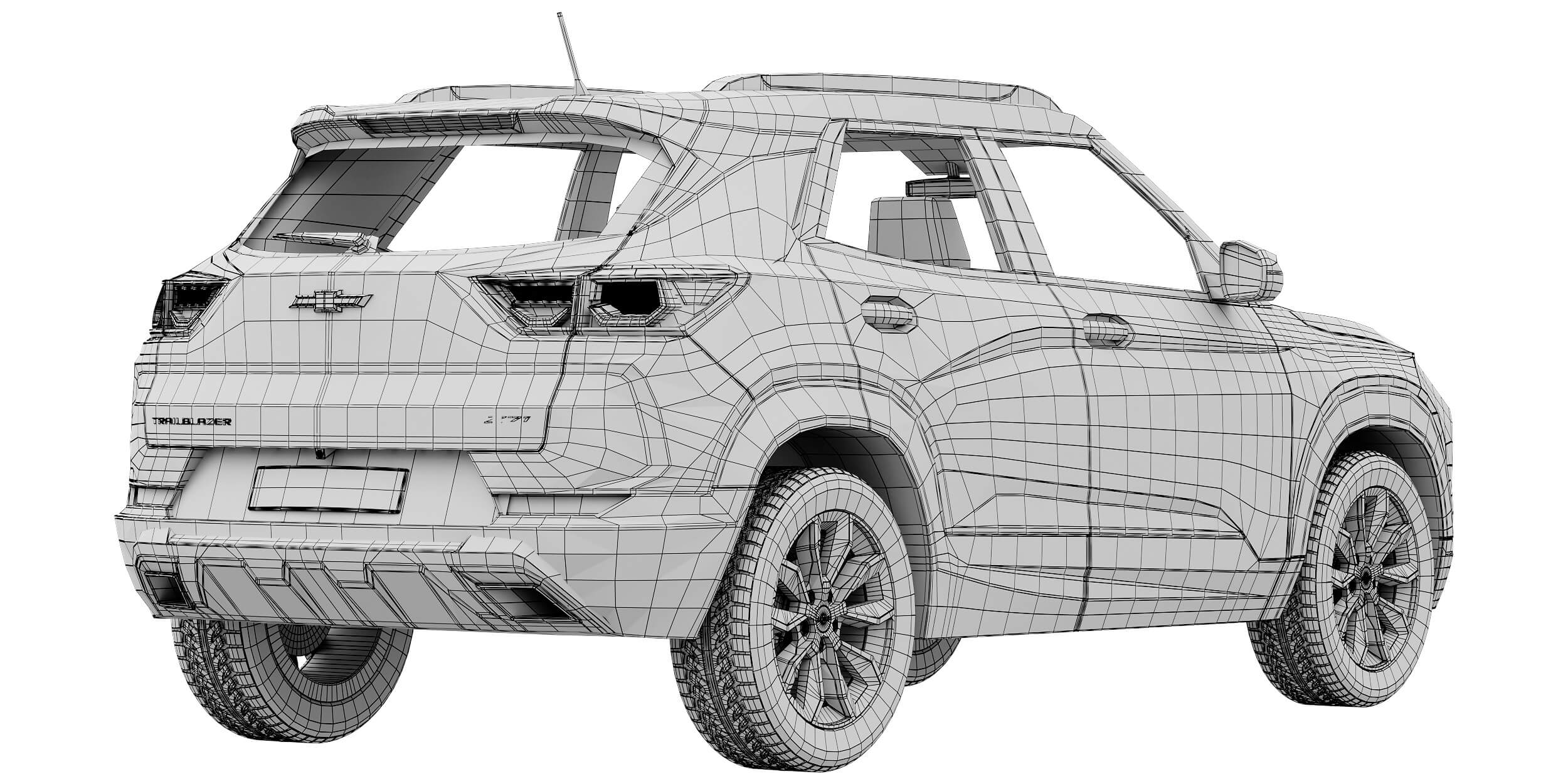Chevrolet TrailBlazer Z71 2027 3D Model
