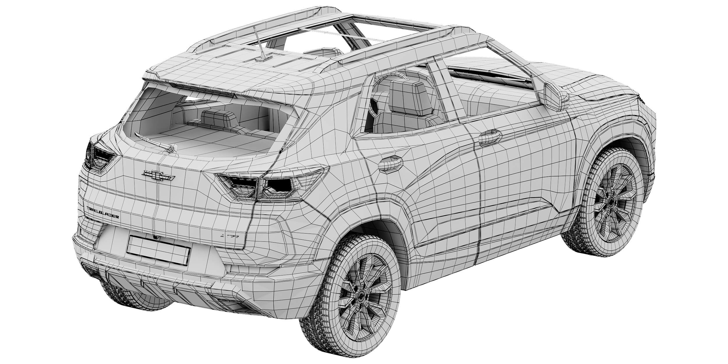 Chevrolet TrailBlazer Z71 2027 3D Model