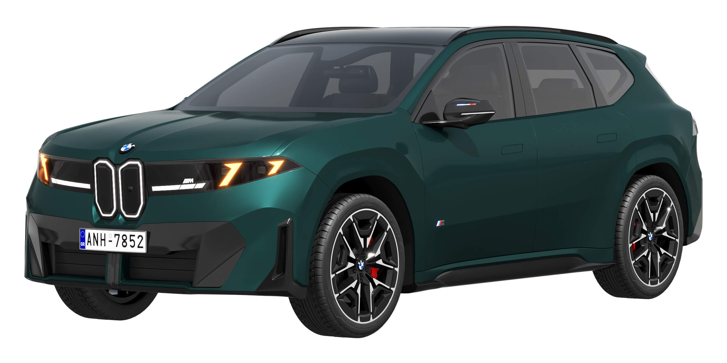Electric SUV iX3 M60 2027 3D Model