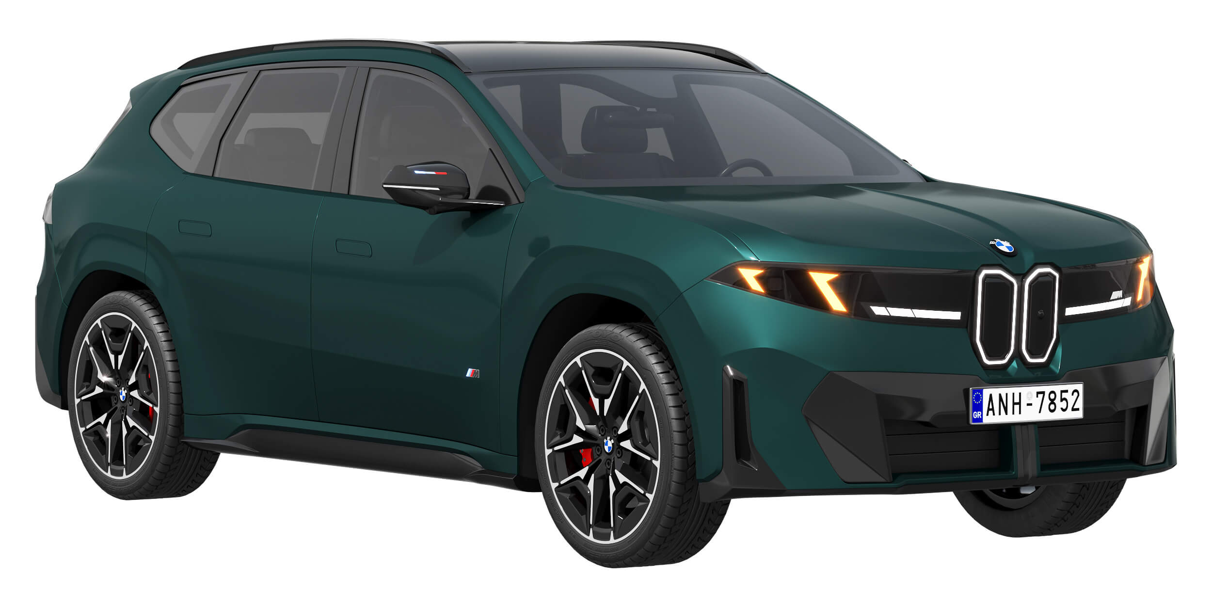 Electric SUV iX3 M60 2027 3D Model