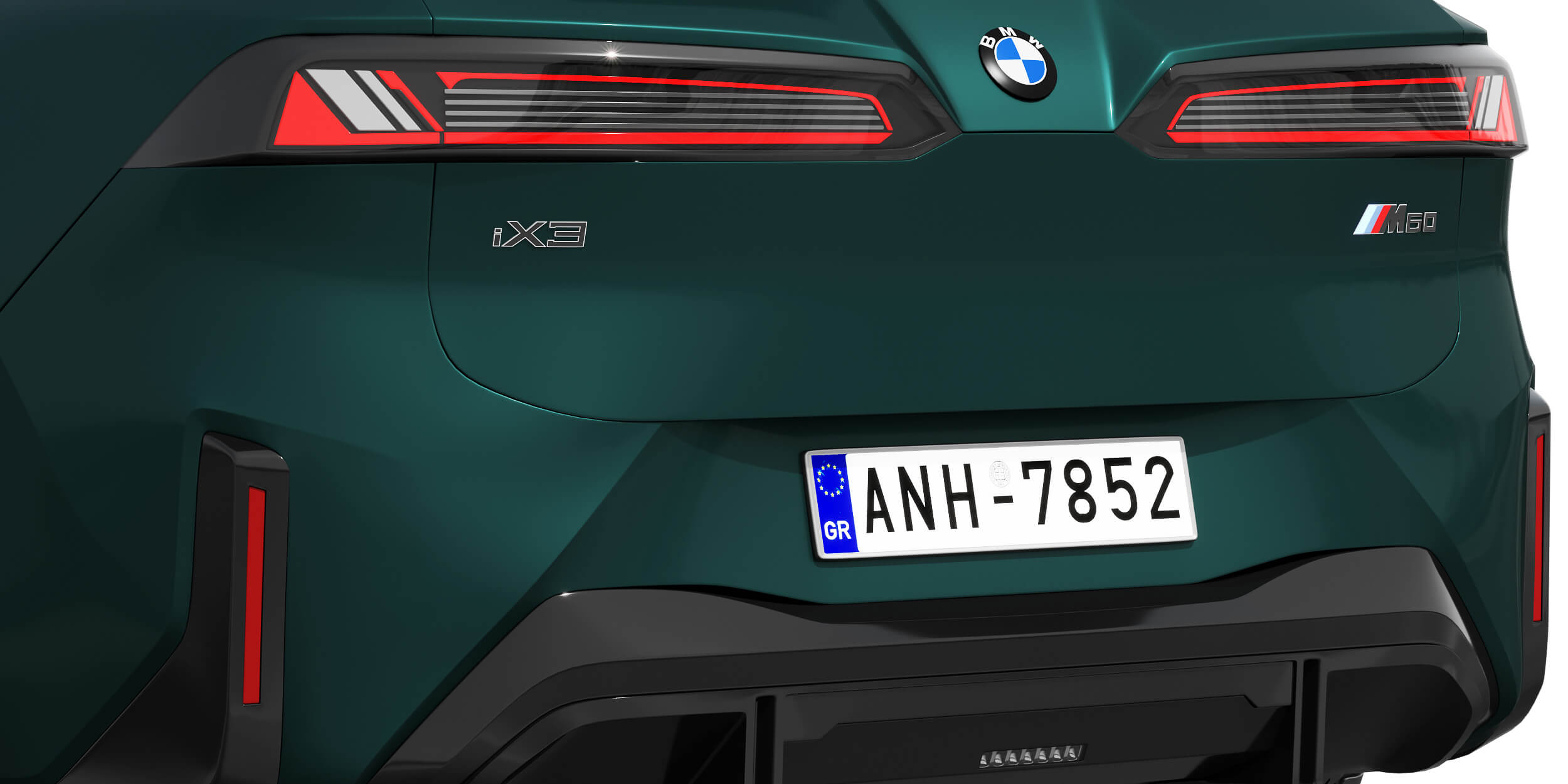 Electric SUV iX3 M60 2027 3D Model