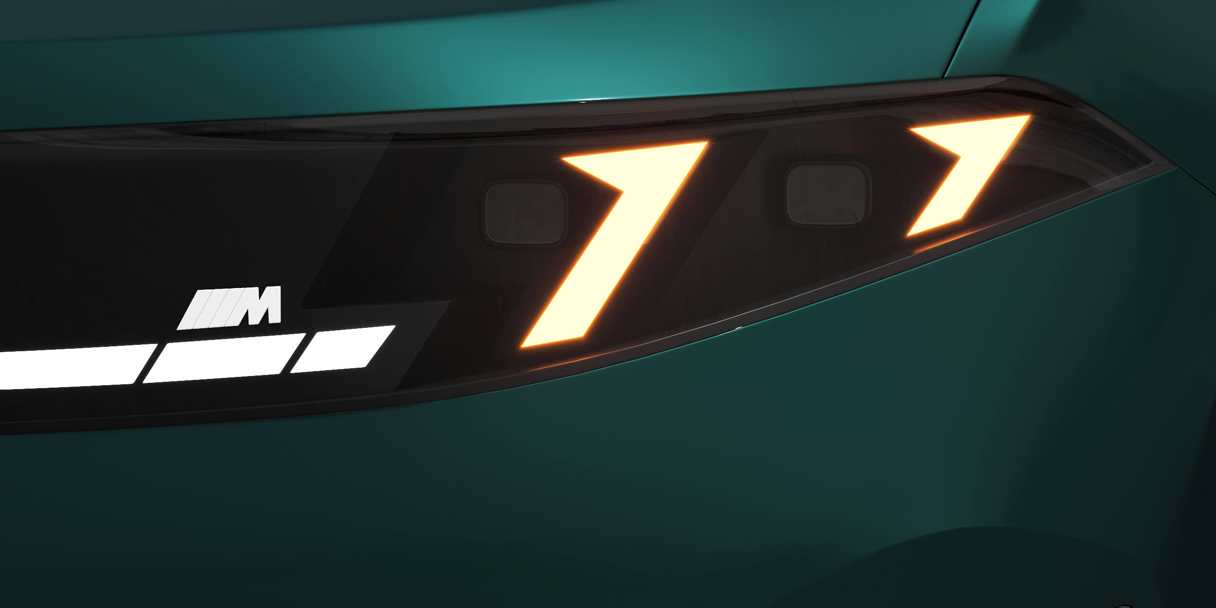 Electric SUV iX3 M60 2027 3D Model