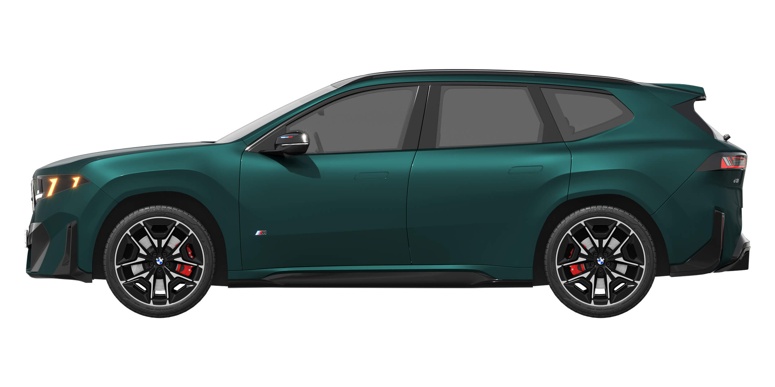 Electric SUV iX3 M60 2027 3D Model