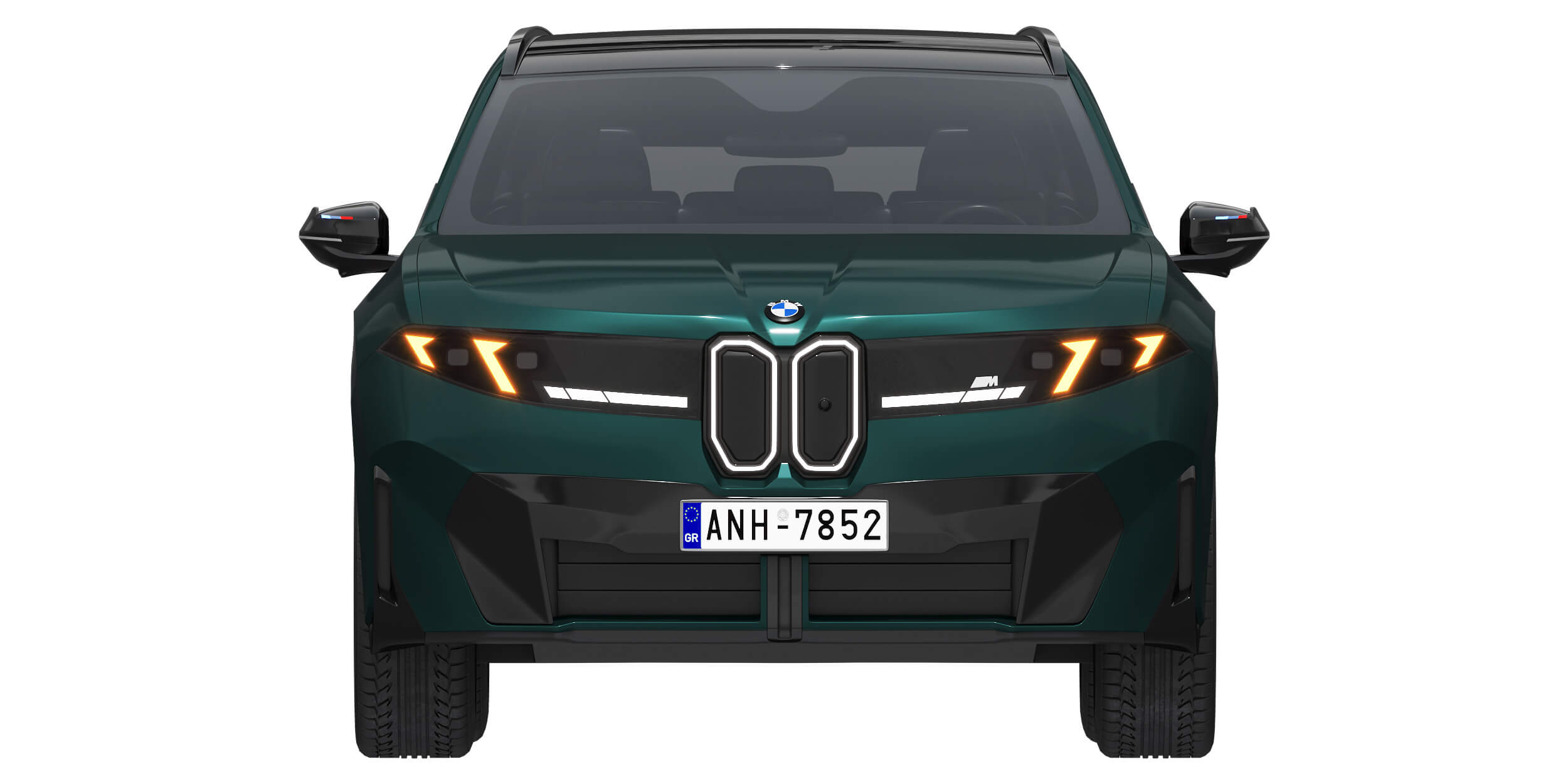 Electric SUV iX3 M60 2027 3D Model