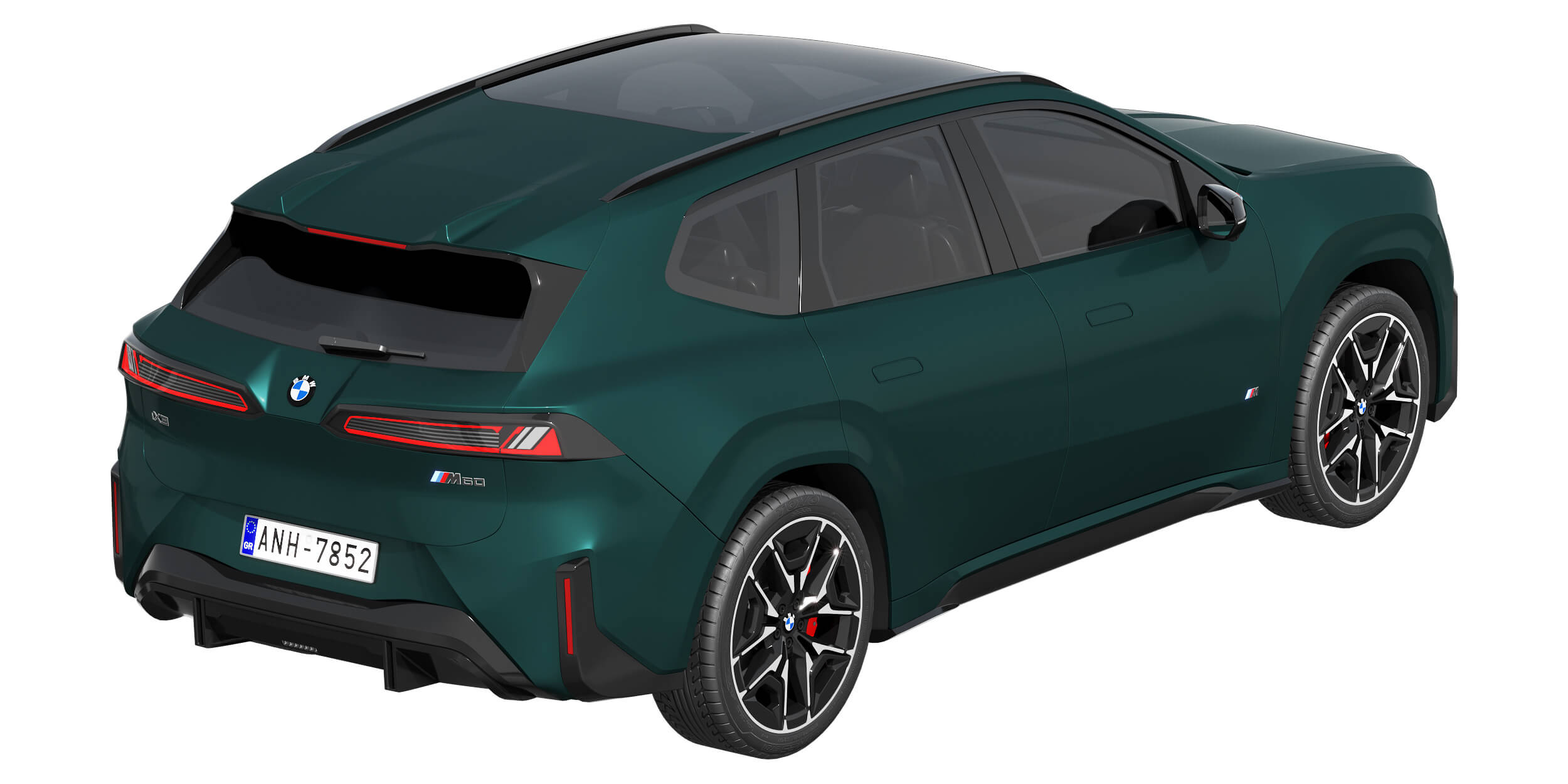 Electric SUV iX3 M60 2027 3D Model