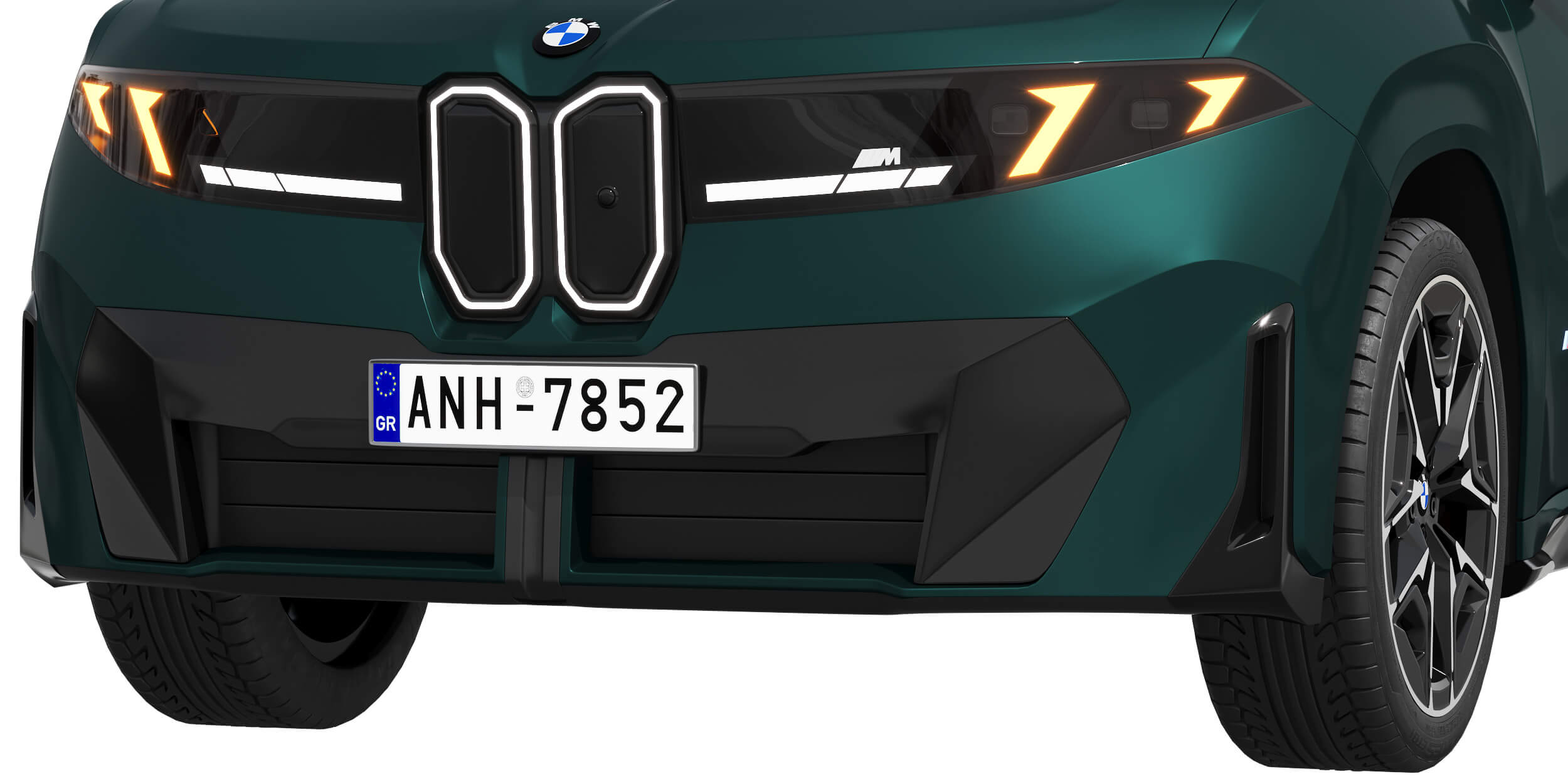 Electric SUV iX3 M60 2027 3D Model