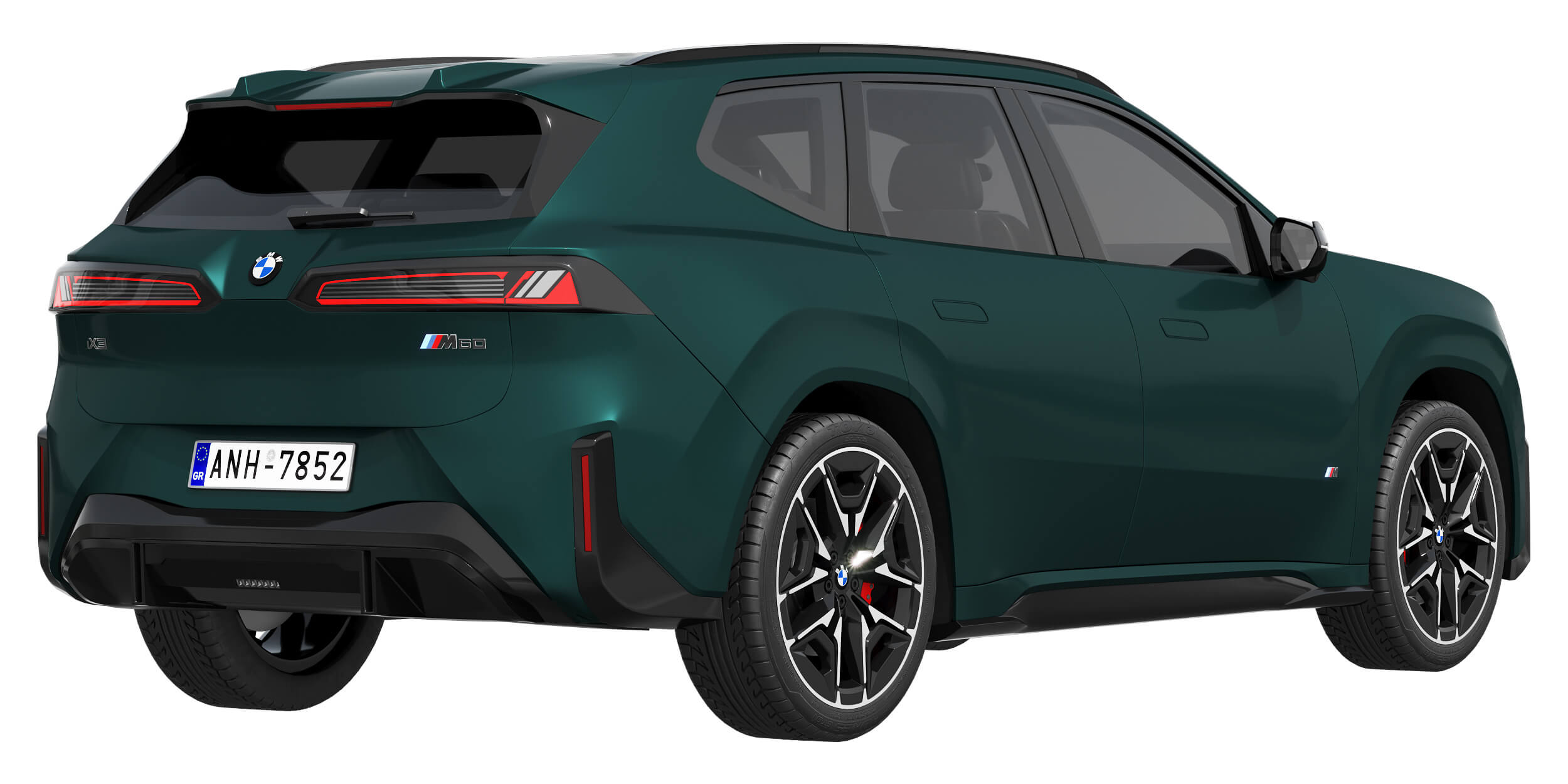 Electric SUV iX3 M60 2027 3D Model