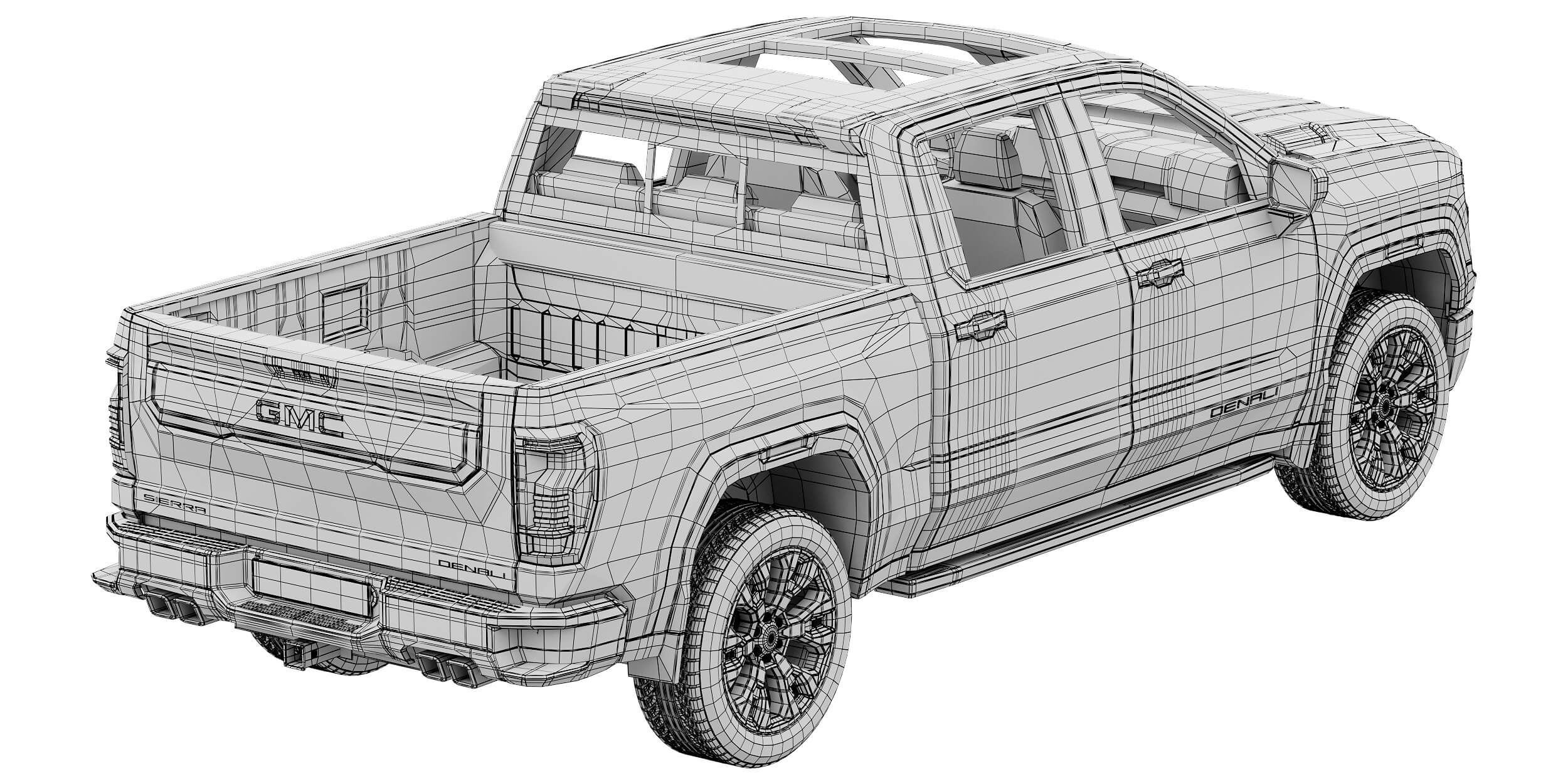 GMC Sierra 1500 Denali 2027 3D Model