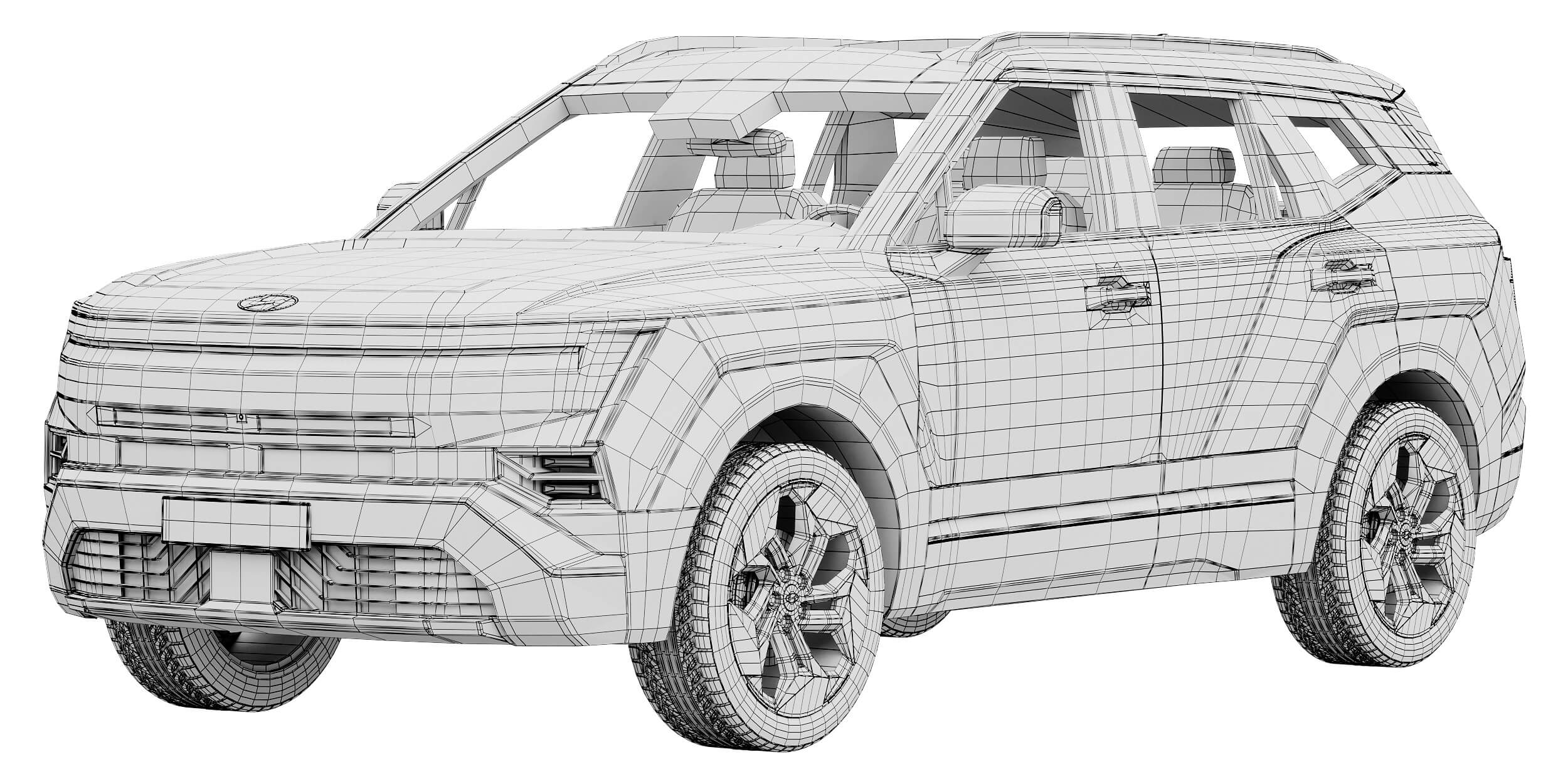 Hyundai Tucson 2027 3D Model