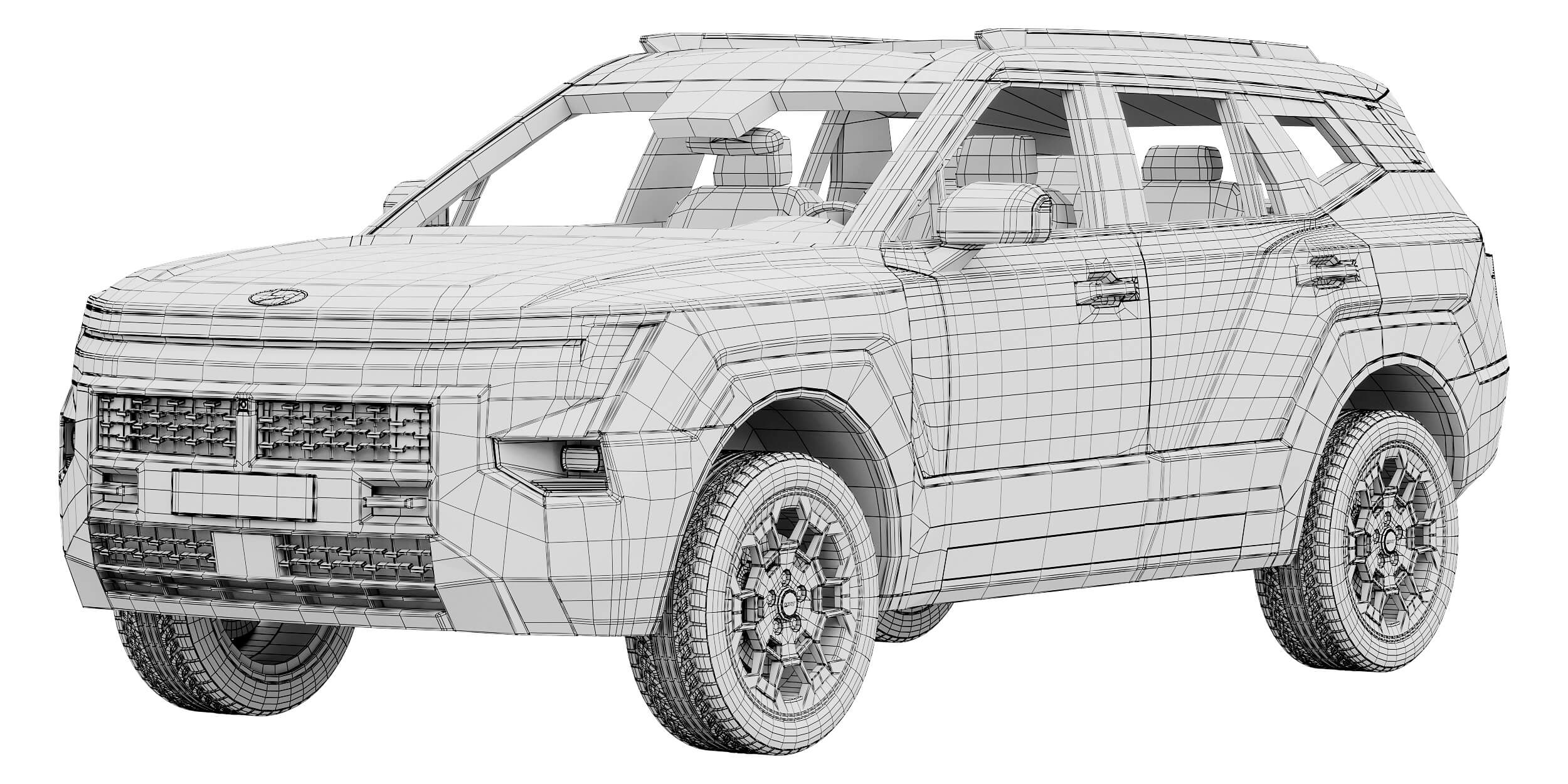 Hyundai Tucson XRT PRO 2027 3D Model