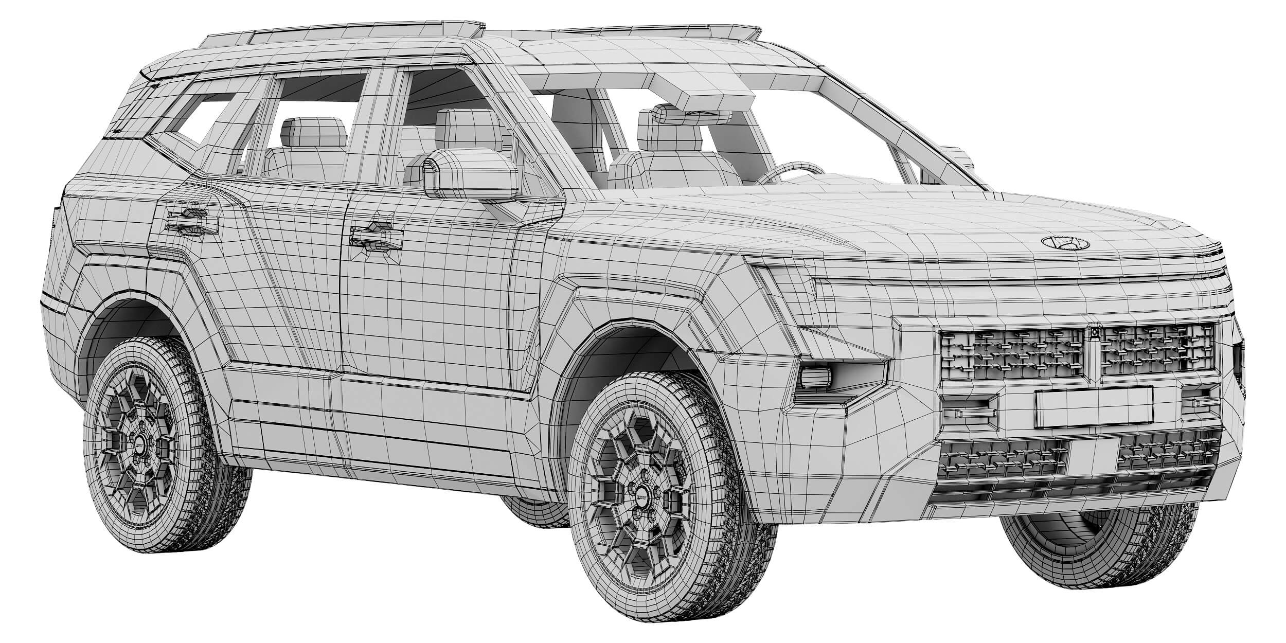 Hyundai Tucson XRT PRO 2027 3D Model