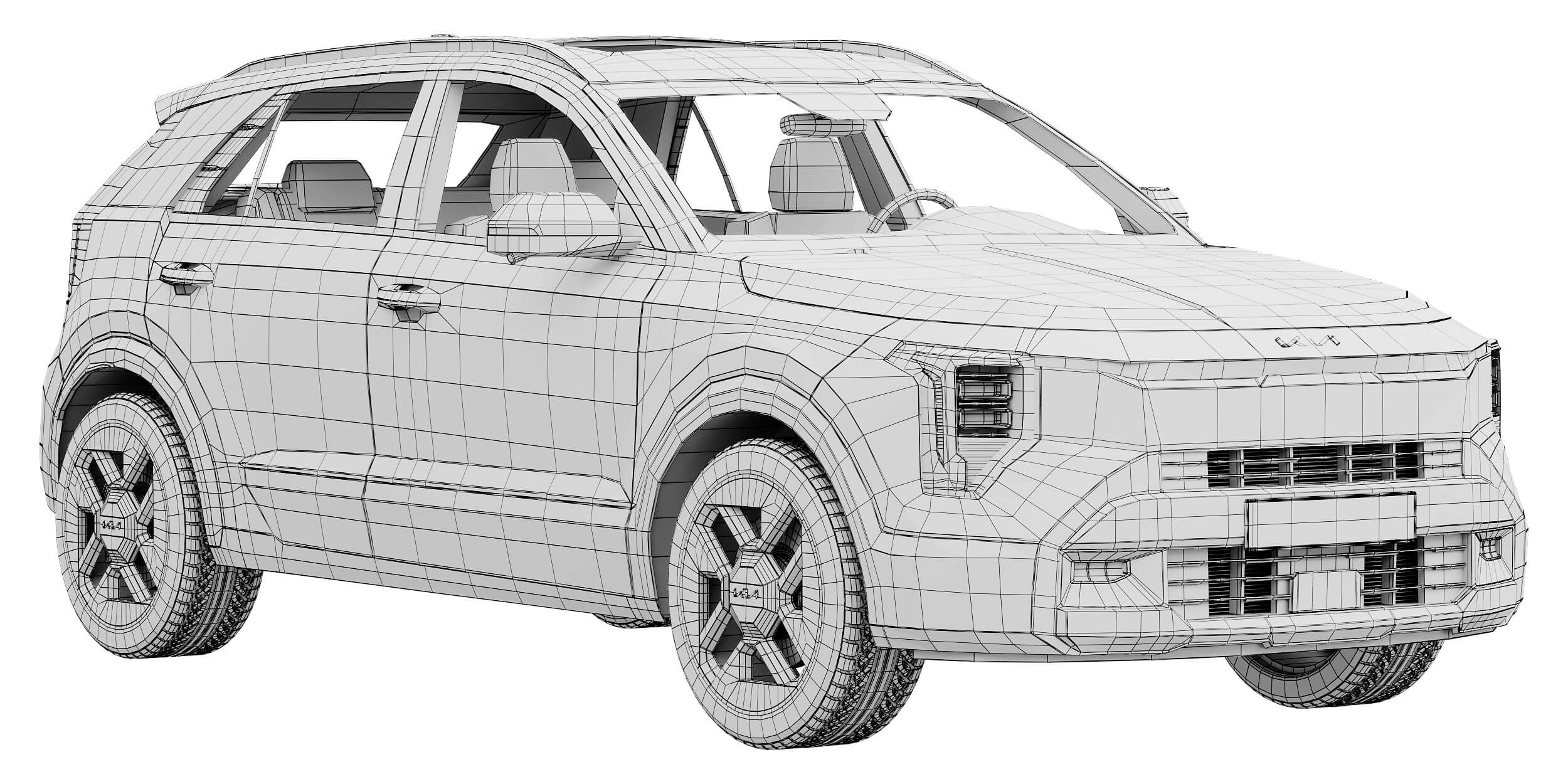 Kia Niro 2027 3D Model
