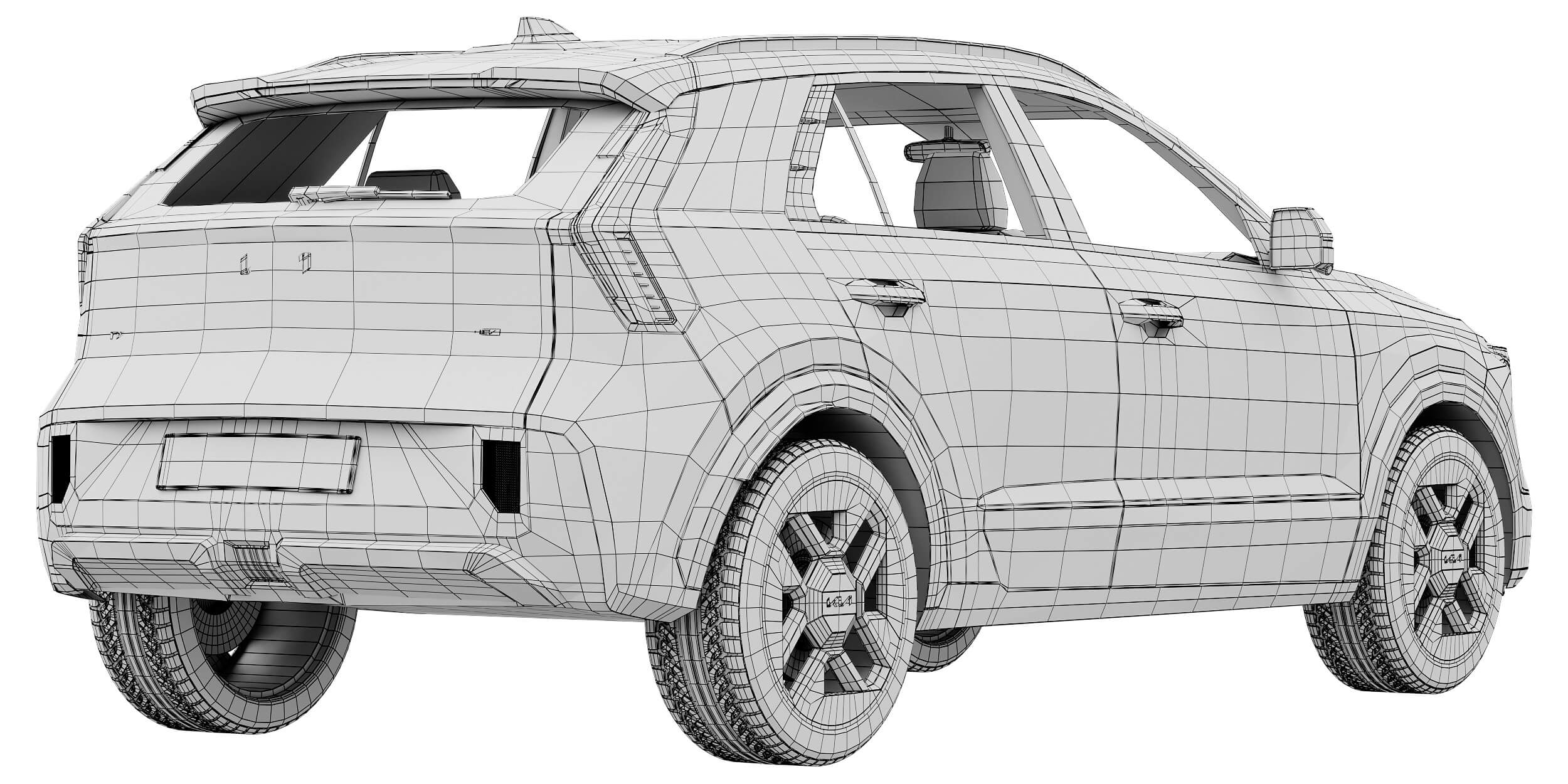 Kia Niro 2027 3D Model