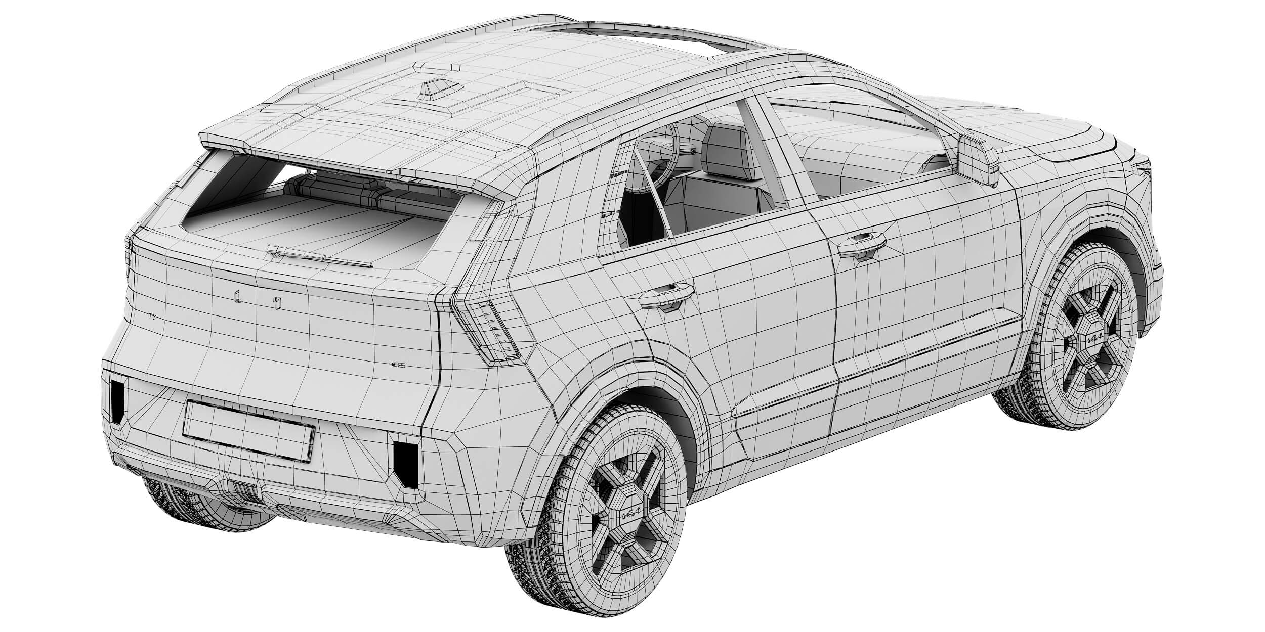 Kia Niro 2027 3D Model