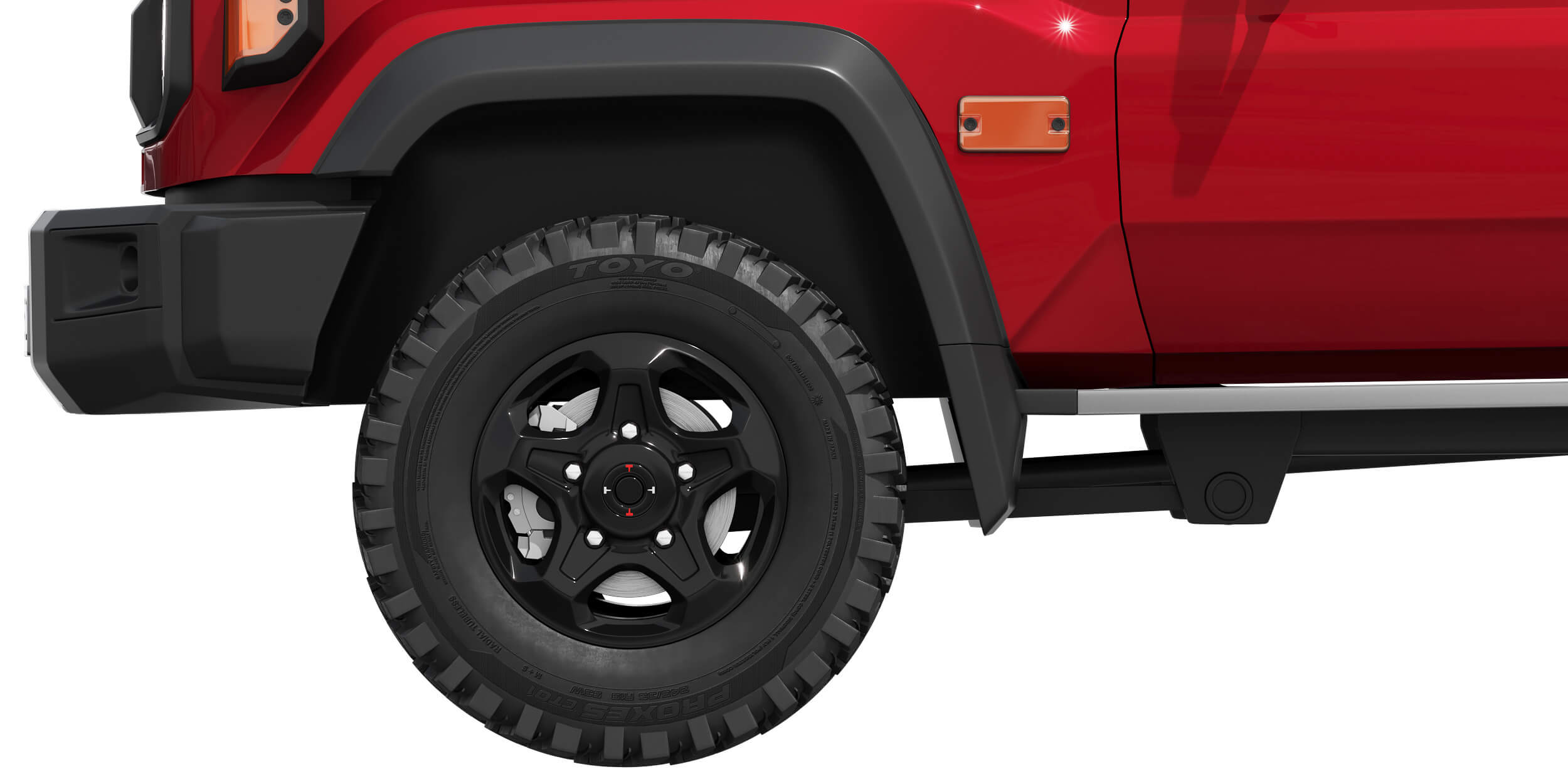Toyota Land Cruiser 70 Double Cab Chassis 2024 3D Model