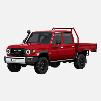 Toyota Land Cruiser 70 Double Cab Chassis 2024