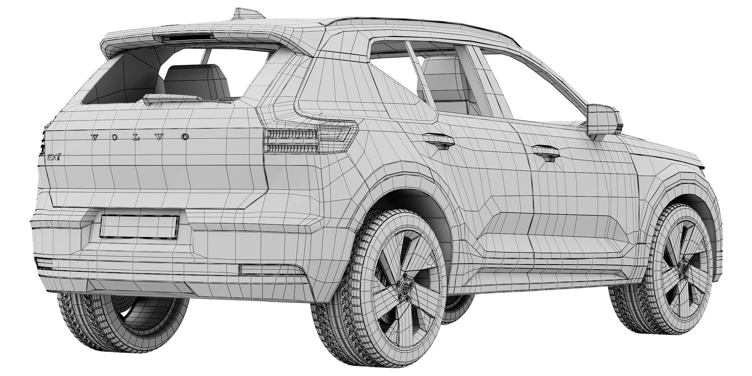 Volvo EX40 2027 3D Model