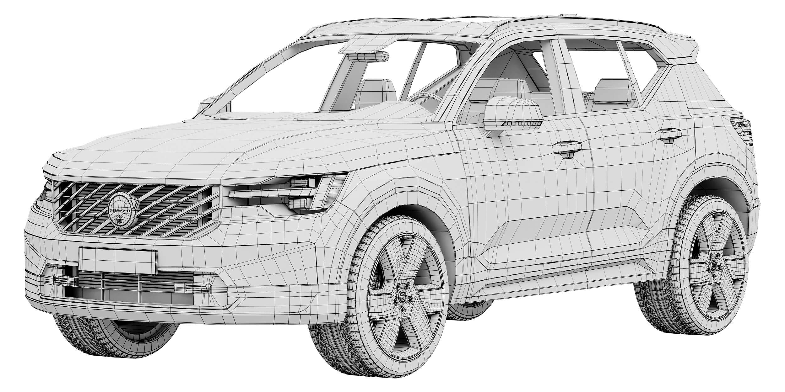 Volvo XC40 2027 3D Model