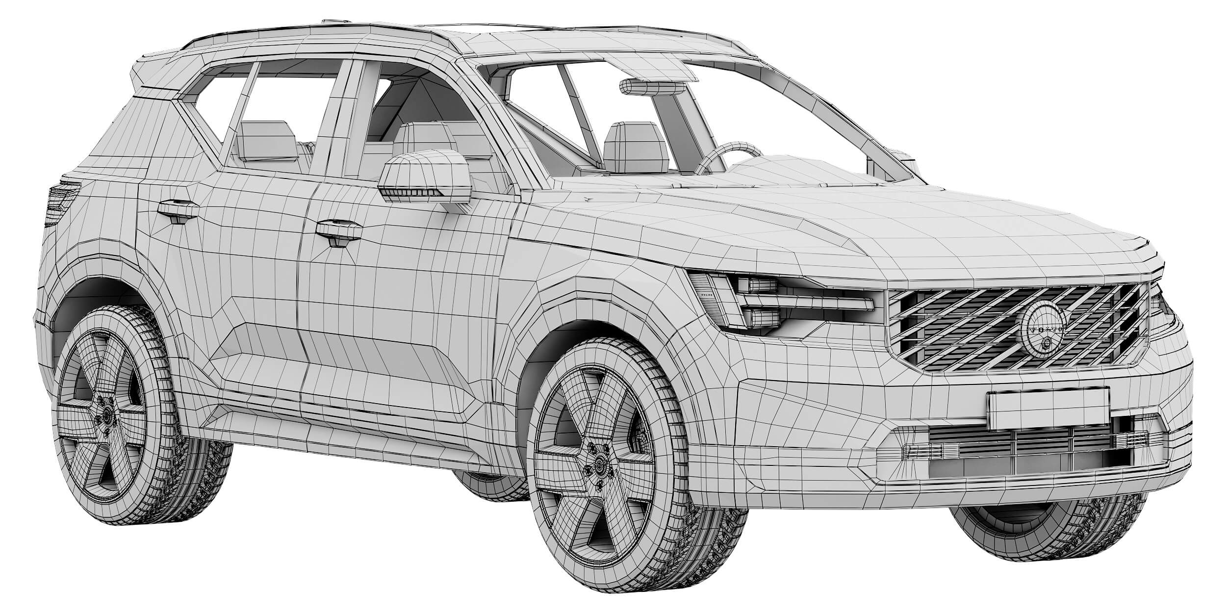 Volvo XC40 2027 3D Model