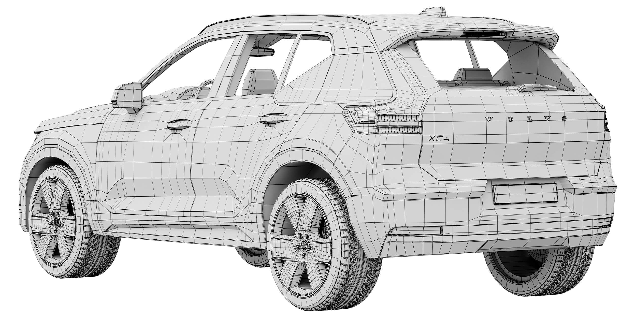 Volvo XC40 2027 3D Model
