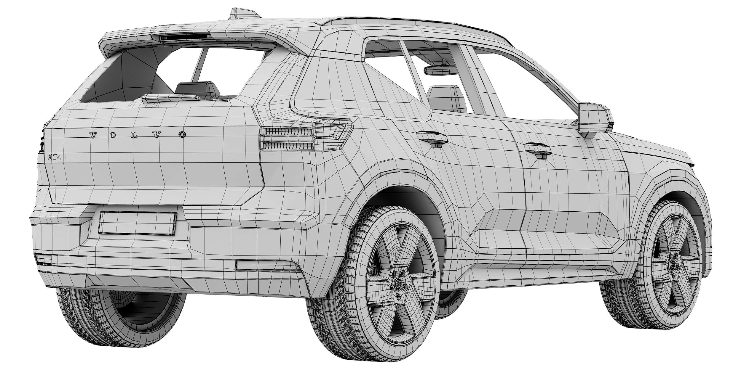 Volvo XC40 2027 3D Model