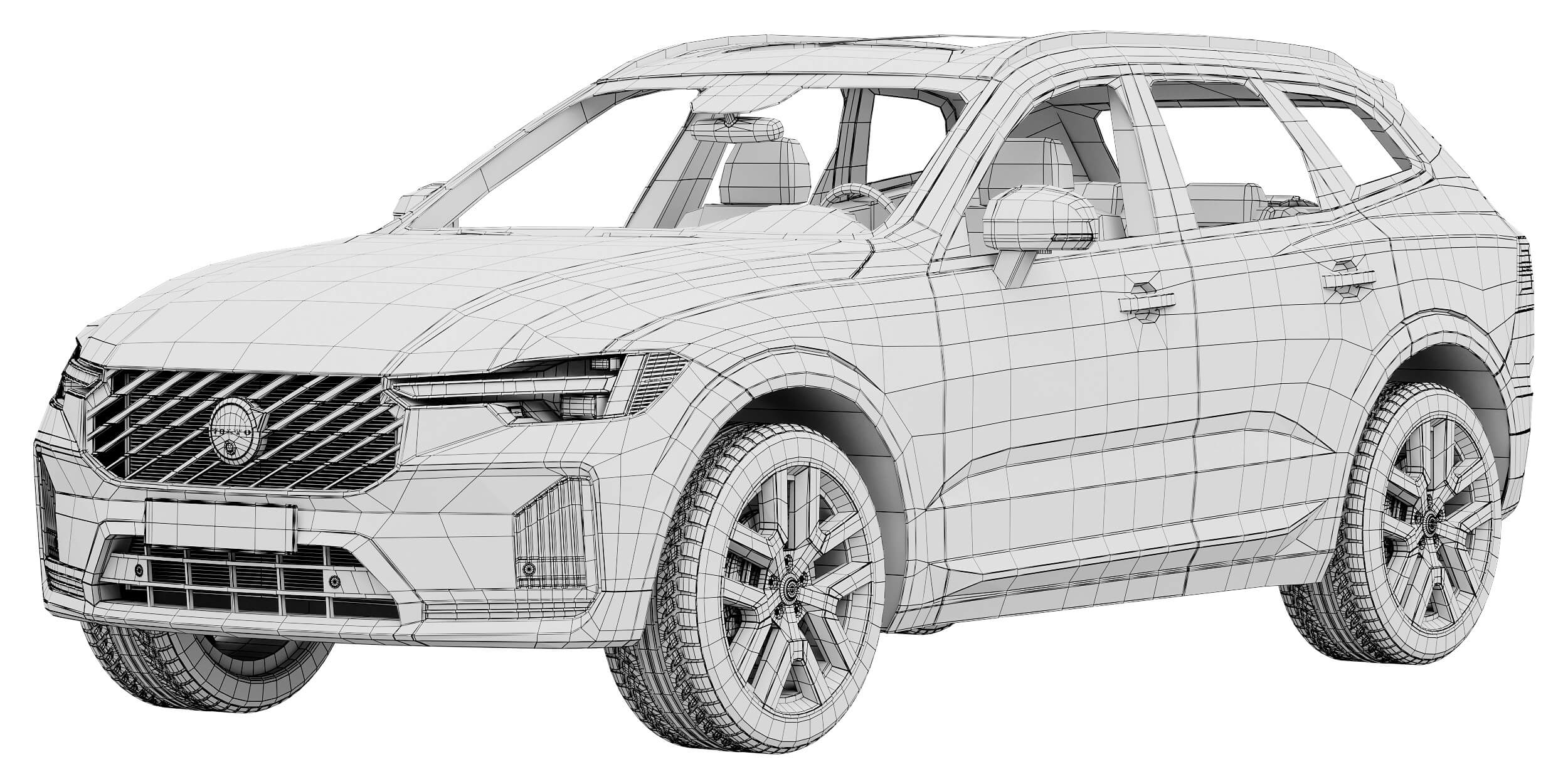 Volvo XC60 2027 3D Model