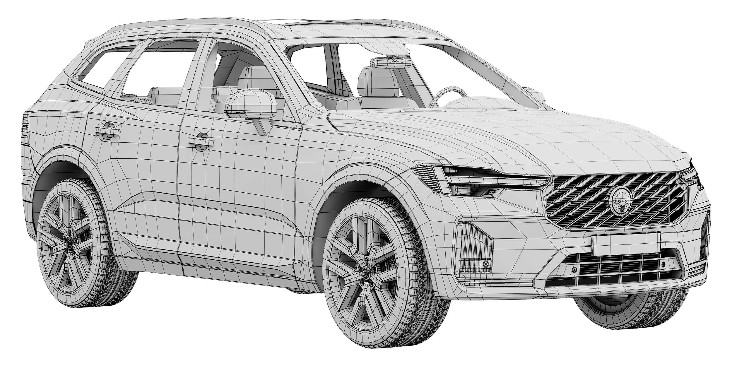 Volvo XC60 2027 3D Model