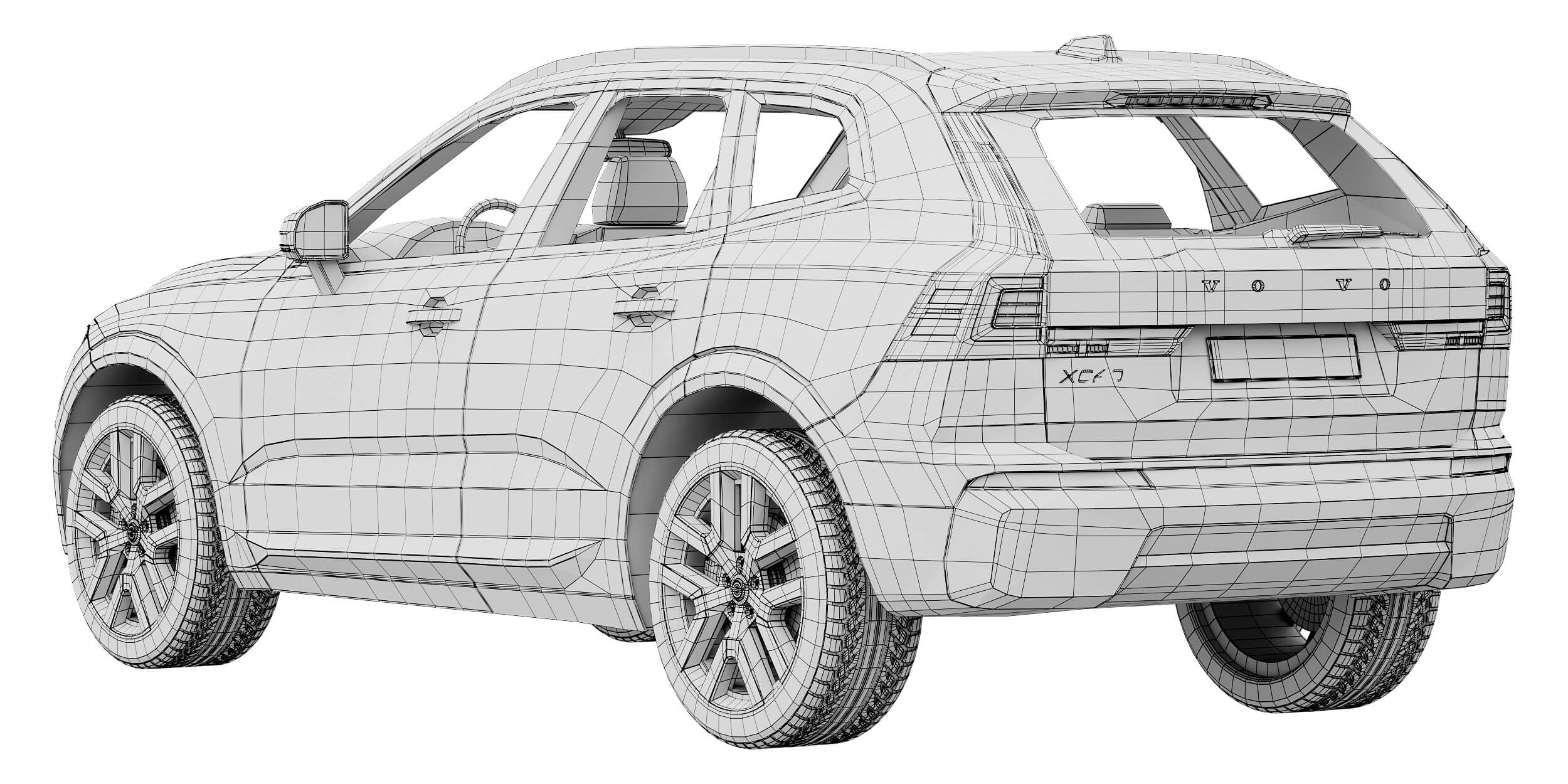Volvo XC60 2027 3D Model