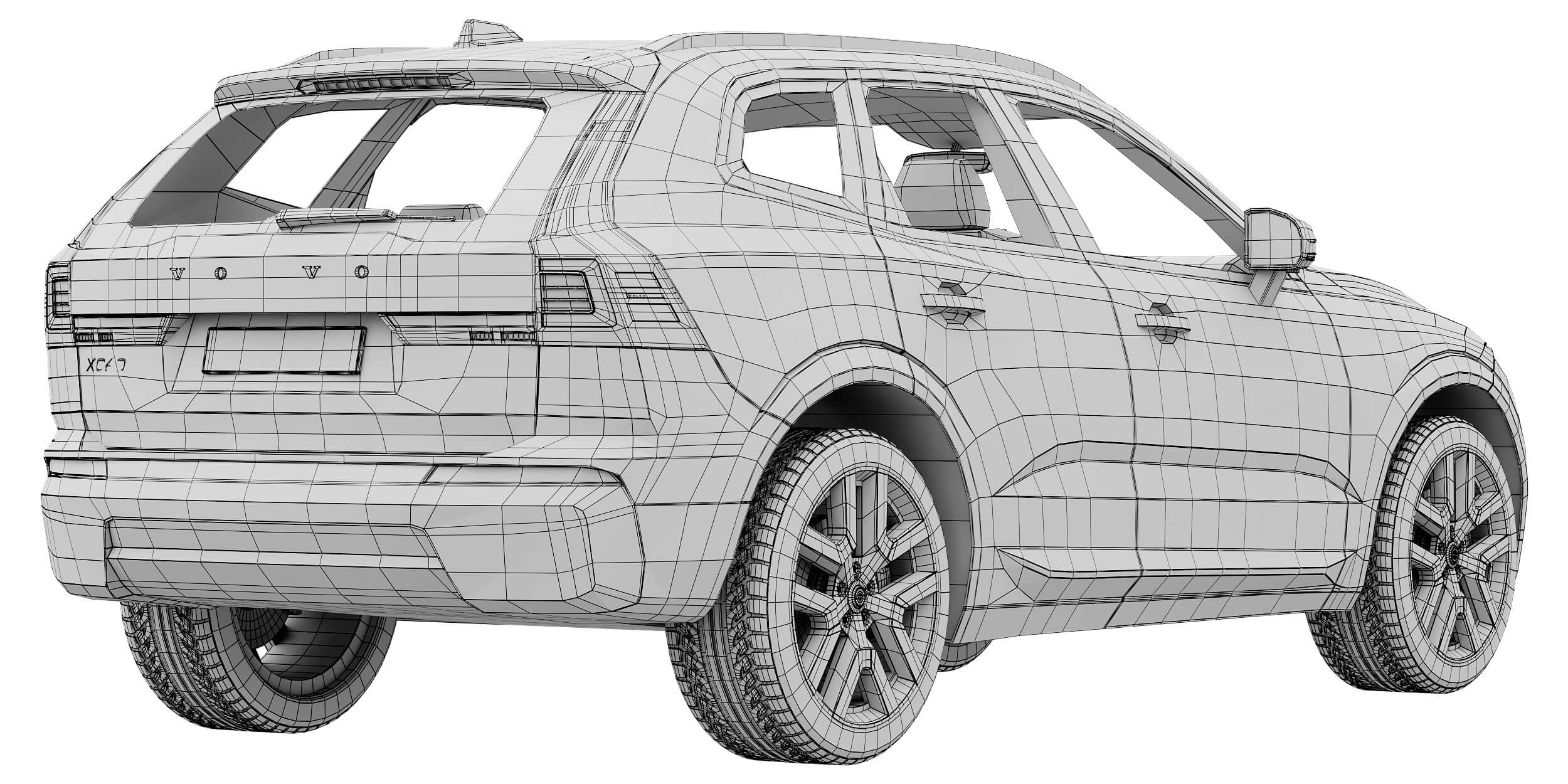 Volvo XC60 2027 3D Model