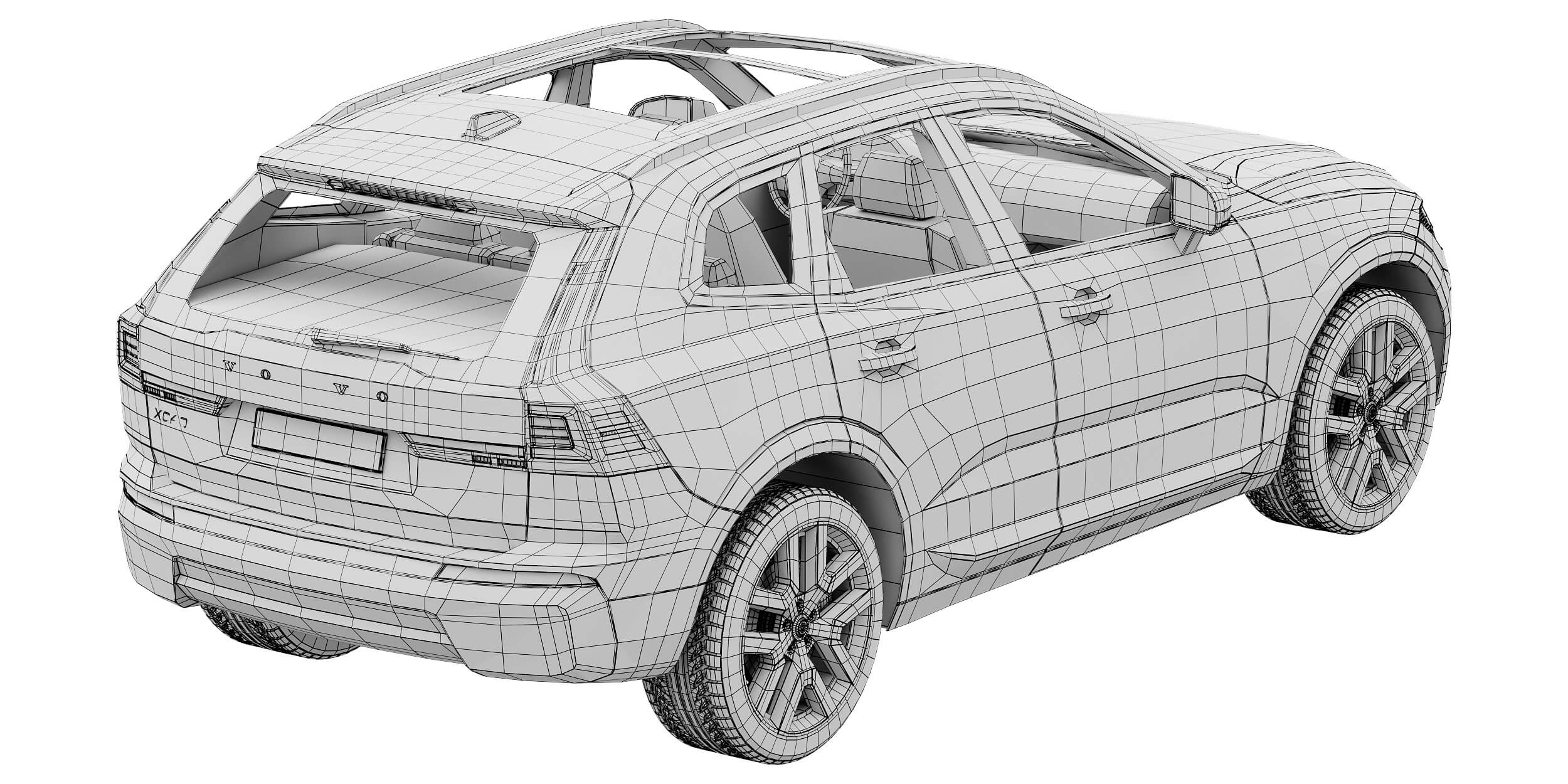 Volvo XC60 2027 3D Model
