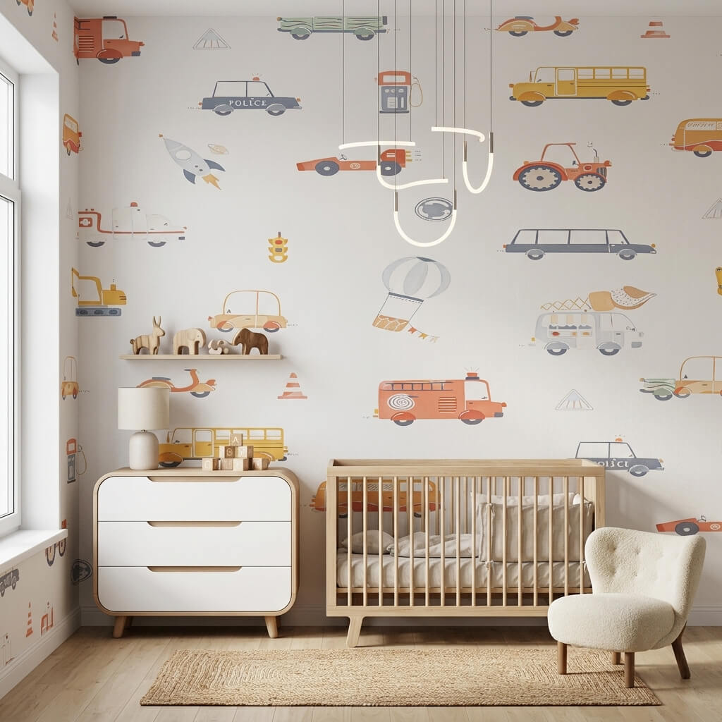 7 Kids Wallpaper Textures &ndash 4K Seamless PBR Collection 3D Material or Shader