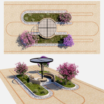 Circular Canopy Landscape Design