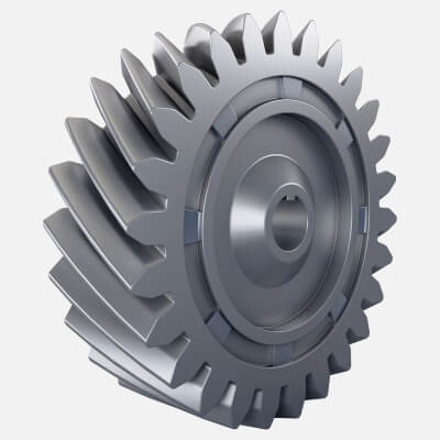 Gear Helical D199mm T60mm M1