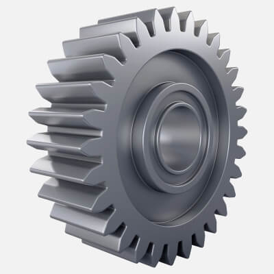 Gear Spur D121mm T38mm M1