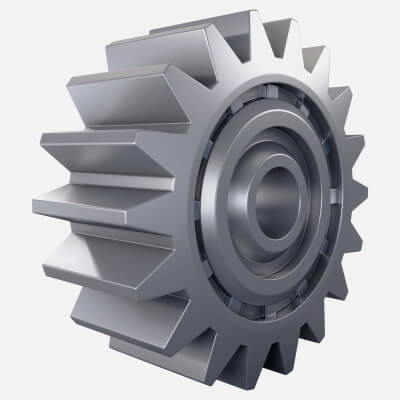 Gear Spur D167mm T71mm M1