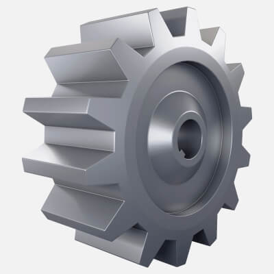 Gear Spur D178Mm T74Mm M1