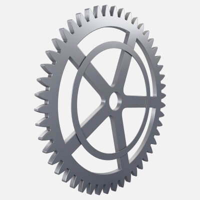 Gear Spur D209mm T7mm M1