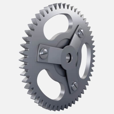 Gear Spur D237mm T19mm M1