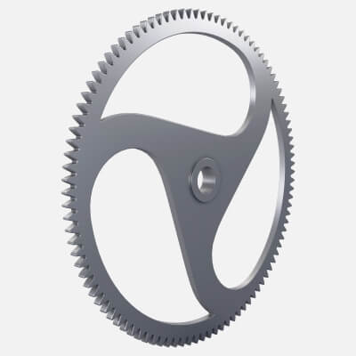 Gear Spur D261mm T14mm M1