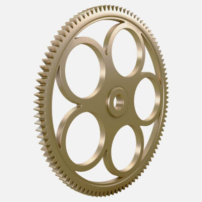 Gear Spur D261mm T16mm M1