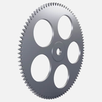 Gear Spur D285mm T9mm M1