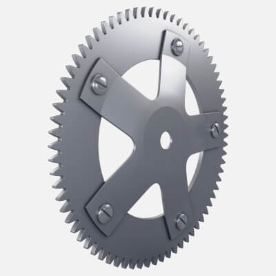 Gear Spur D308mm T18mm M1