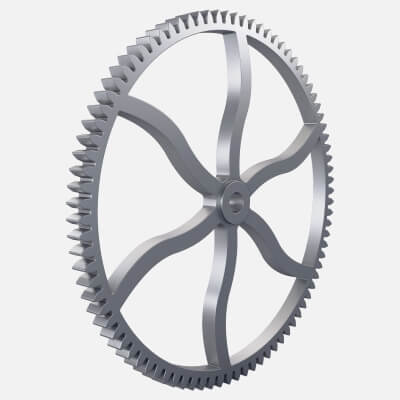 Gear Spur D326mm T22mm M1