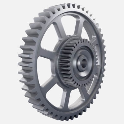 Gear Spur D524mm T119mm M1