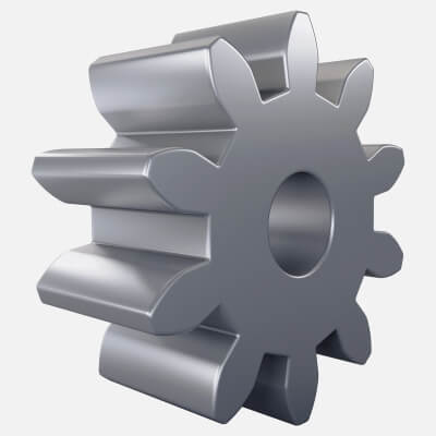 Gear Spur D85mm T36mm M1
