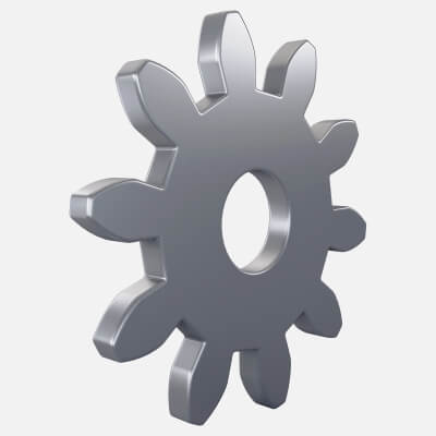 Gear Spur D85mm T6mm M1